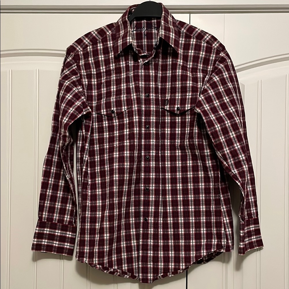 George Straight Pearl Snap Dress Shirt